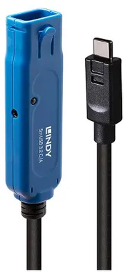 Zdjęcie produktu dla Lindy 43380, 5 m, USB C, USB A, USB 3.2 Gen 1 (3.1 Gen 1), Czarny