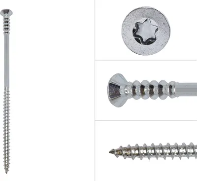 Produktbild von Justierschrauben Verzinkt 6 x 145 mm Torx 30 - 100 Stück