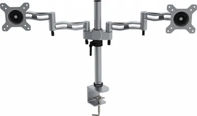 Produktbild von Duronic DM352 SR Monitorhalterung / Tischhalterung / Monitorarme / Monitorständer für LCD/LED Computer Bildschirme / Fernsehgeräte mit Neig und Rotierfunktion