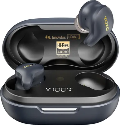 Produktbild von Kabellos Bluetooth mit Hybrid Dynamik und Balanced Armature Treiber,OrigX Pro, LDAC Hi-Res Audio, App Steuerung, 42dB ANC ENC Noise Cancelling