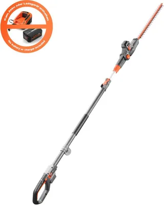 Obrázek produktu pro Akumulátorové nůžky na živý plot FUXTEC FX-E1HH20 - délka nůžek 25 cm | hmotnost 3,6 kg | napětí 20 V | tloušťka střihu 15 mm | bez baterie a nabíječky