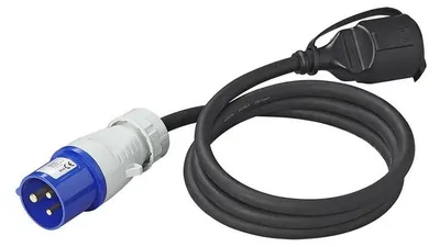 Immagine prodotto di Cavo adattatore 150cm 3x2,5mm² da spina CEE a presa Schuko
