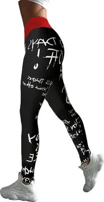 Produktbild von Modische IM-24870 Damenleggings Schwarz/M KP24870