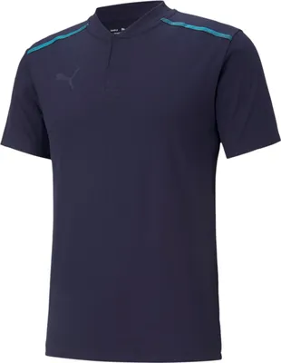 Produktbild von Puma teamCUP Casuals Polo Shirt Herren schwarz Gr XL