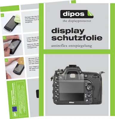 Zdjęcie produktu dla 1x folia ochronna do Nikon D7100 matowa folia ochronna ekranu folia ochronna wyświetlacza dipos