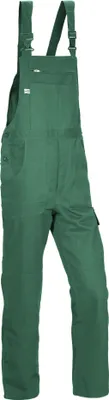 Produktbild von Latzhose BASIC PLUS grün, Gr. 106 - PKA Klöcker