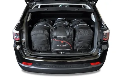 Produktbild von Jeep Compass Phev 2020+ Kofferraumtaschen Set 4 Stk