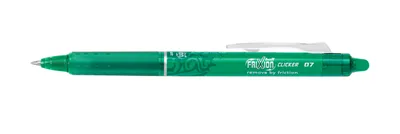Zdjęcie produktu dla Pilot FriXion, Długopis wciskany, Zielony, Zielony, 0,7 mm, 0,35 mm, Średni