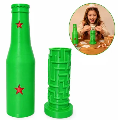 Produktbild von Geldgeschenk Puzzle Box Bier Design, Geburtstagsgeschenk für Männer, kreative Rätsel Geschenkverpackung für Geld & Überraschungen