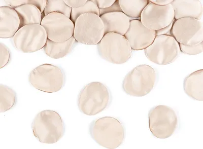 Produktbild von ROSENBLÄTTER Hochzeit Valentinstag Kommunion BEIGE Geburtstag 100Stk.