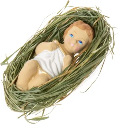 Obrázok produktu pre Ježiško na sena 7,5 cm - betlehemská figúrka