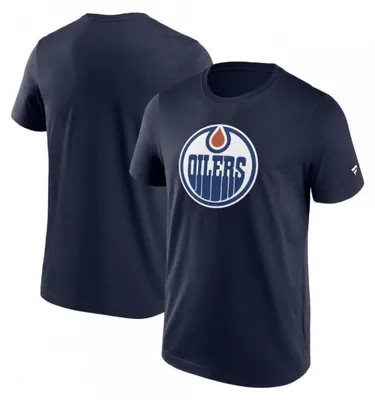 Produktbild von Edmonton Oilers Primary Logo Graphic T-Shirt