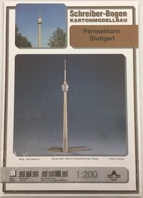 Produktbild von Schreiber-Bogen Kartonmodellbau Fernsehturm Stuttgart