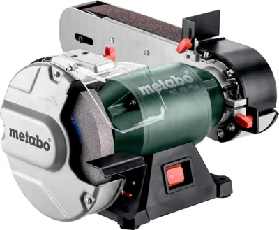 Produktbild von Metabo BS 200 Plus, Aluminiumoxid (A), Schwarz, Grün, Grau, Deutschland, 2980 RPM, Trockenschleifscheibe, 2,7 Nm