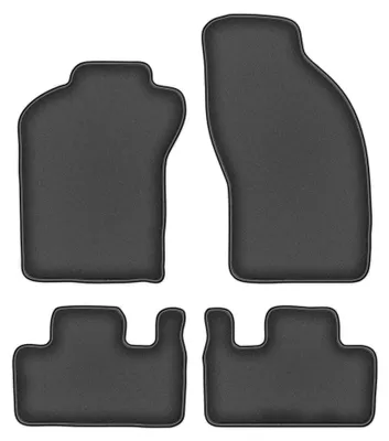 Productafbeelding van Velours automatten voor FIat Coupe 1993-2000 (coupé) – 4-delig, grafiet, op maat – Wielganizator DURBAN