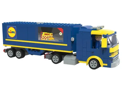Produktbild von lupilu® Playtive Clippys Set LKW Lidl Klemmbausteine 363-teilig