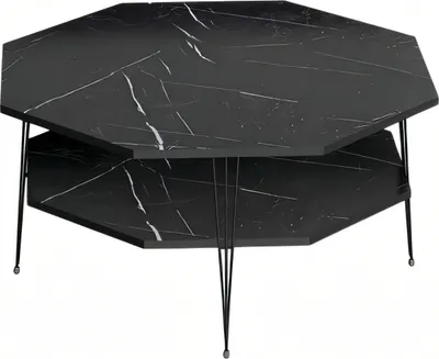 Immagine prodotto di Elegante tavolino in legno nero per un soggiorno moderno