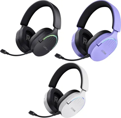 Image de Trust GXT 491 Fayzo Casque filaire & sans fil Bandeau Gaming USB Type-C Bluetooth Noir