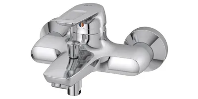 Produktbild von IS Badearmatur AP Ceramix Blue, Ausladung 173mm, Chrom