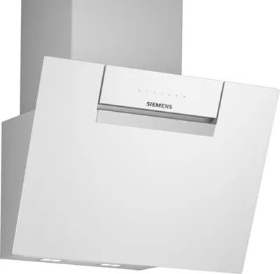 Produktbild von Siemens Wandesse 60 cm Weiß mit Glasschirm LC67KFN20
