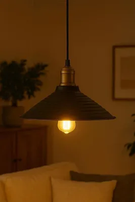 Produktbild von Opviq, Hochwertiger Kronleuchter, Schwarz, verstellbare Höhe 20-58 cm, Ø28 h:20 cm, IP20, E27 Fassung, max. 40 W, ideal für modernes Wohn- und Arbeitsumfeld, elegantes Design.