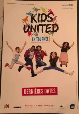 Obrázok produktu pre Kids United – Posledné termíny – PLAKÁT – 40x60 cm