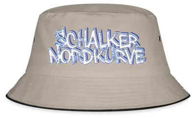 Produktbild von Spreadshirt Schalke Nordkurve Fußball Sport Fischerhut, S/M (Caps), Khaki/Schwarz