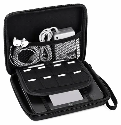Zdjęcie produktu dla Etui ochronne do konsoli 2DS, twarde, czarne