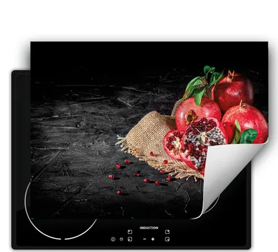 Produktbild von DarHaus Herdabdeckplatte 80x52 cm Anti Rutsch Matte Aufrollbar, Fruchtzuschuss