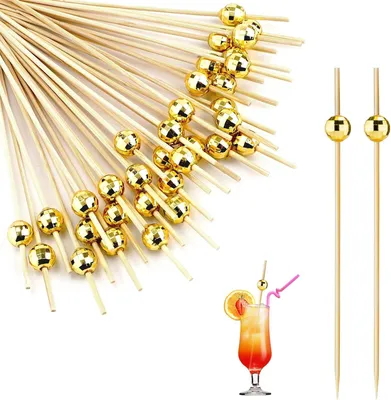 Immagine prodotto di Discobal, stuzzicadenti per cocktail - 12 cm - Confezione da 100