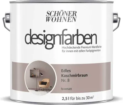 Produktbild von Schöner Wohnen Designfarbe Edles Kaschmirbraun 2,5 Liter