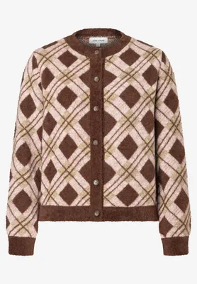 Produktbild von MORE & MORE Argyle Cardigan 3 coloured argy 44
