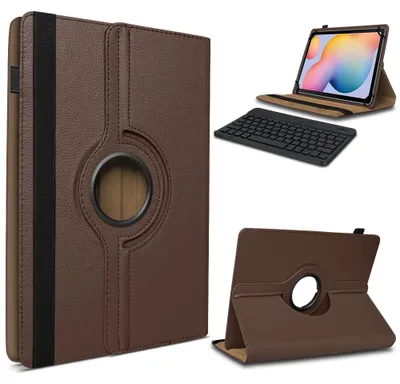 Produktbild von Tablet Hülle Tastatur Tasche Für Samsung Galaxy Tab S7 11" Schutzhülle BluetoothFarbe 360 Uni:Braun