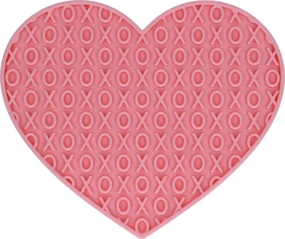 Immagine prodotto di Mangiare lentamente vivere più a lungo Leckmatte Herz rosa