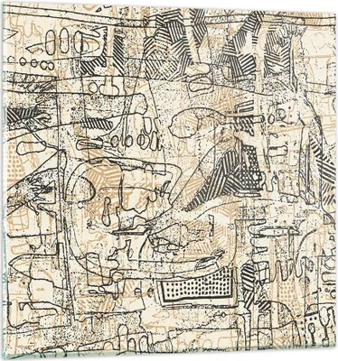 Produktbild von Bilder auf glas - Einteilig - Graffiti Kritzeleien Zeichnen - 40x40cm - Glasbilder - Wandbilder - Bilder - Wanddekoration aus Glas - Glas Bilder - Wandbild auf Glas - GAC40x40-5047