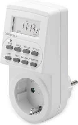 Immagine prodotto di goobay timer digitale bianco (confezione da 1)
