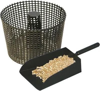 Obrázek produktu pro Sada: Koš na pelety o průměru 24 cm a lopata