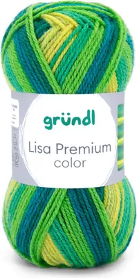 Produktbild von Gründl Wolle Lisa Premium color 50 g