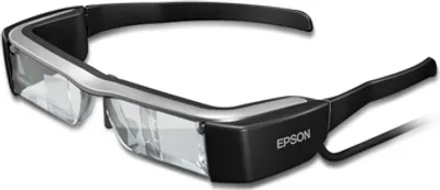 Produktbild von Epson Moverio BT-200, 170 x 185 x 32 mm, 88 g, Schwarz, 5 - 35 °C, 20 - 80%, 1 Stück(e)