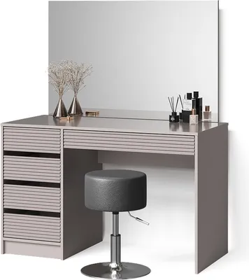 Produktbild von Schminktisch Livinity Imola Cashmere 120 cm mit Hocker, Model 53114