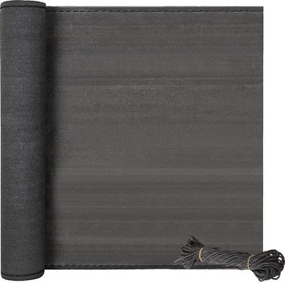 Immagine prodotto di Tenda da sole e frangivento 2 in 1, resistente alle intemperie, grigio, 1,5 x 6 m