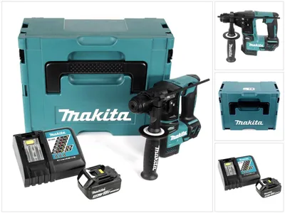 Immagine prodotto di Makita DHR 171 RF1J Tassellatore a batteria 18V / 1,2J / SDS Plus + 1x Batteria 3,0 Ah + Caricabatterie + Valigetta Makpac