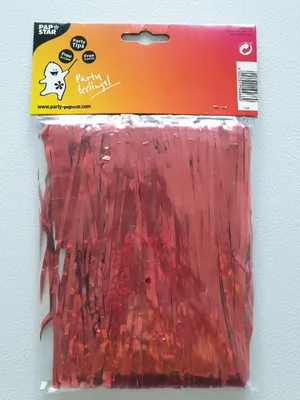 Produktbild von Ri194669 rot-glänzend Deko Folien Hänger Decken Deko