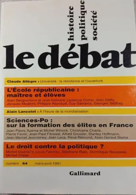 Image de Le débat n°64