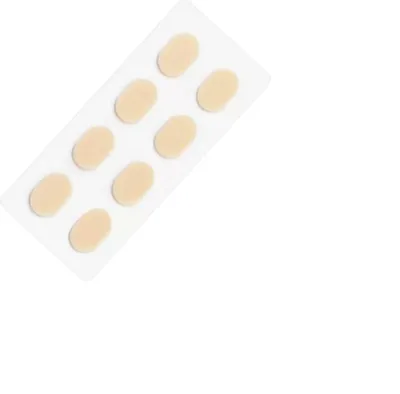 Image de INF 20 Pièces Coussinets de Nez en Mousse EVA Antidérapants pour Lunettes Beige
