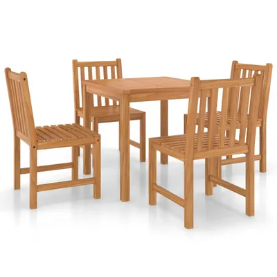 Produktbild von 5-tlg. Garten-Essgruppe Massivholz Teak