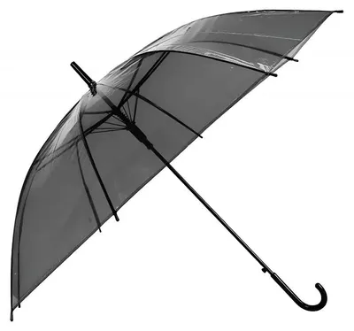 Produktbild von Apt Regenschirm Transparent Schwarz