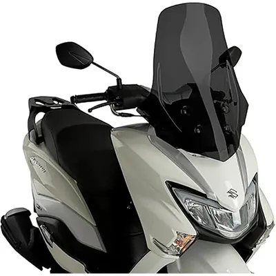 Image de PUIG 21926F Pare-brise V-Tech Line Touring pour SUZUKI BURGMAN STREET 125EX fortement teinté