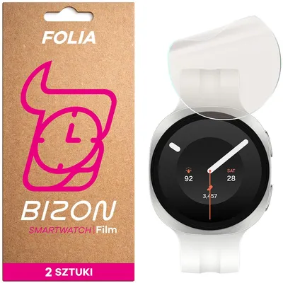 Produktbild von 2x Matte Folie für Galaxy Watch 9 40 mm, Bizon Watch Film Matte Duo