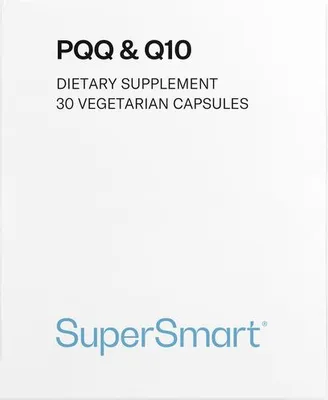Produktbild von SuperSmart PQQ & Q10 Dietary Supplement - 30 Vegi-Kaps